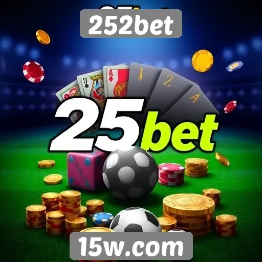 Variedade de jogos disponíveis na plataforma 252bet